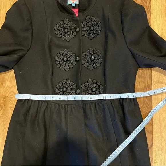 Anthropologie Tracy Reese Elimovna Embroidered Coat - Picture 12 of 13